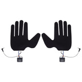 2Pcs Electric Heating Gloves Pads 5 Finger Glove Heating Sheet with 3 Adjuatable Gears for Skiing Cycling