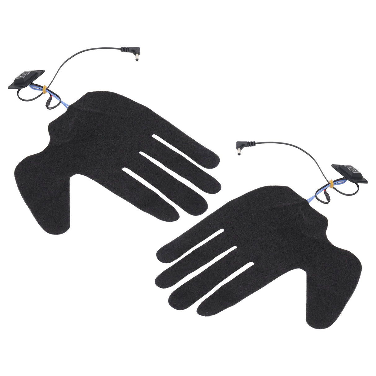 2Pcs Electric Heating Gloves Pads 5 Finger Glove Heating Sheet with 3 Adjuatable Gears for Skiing Cycling