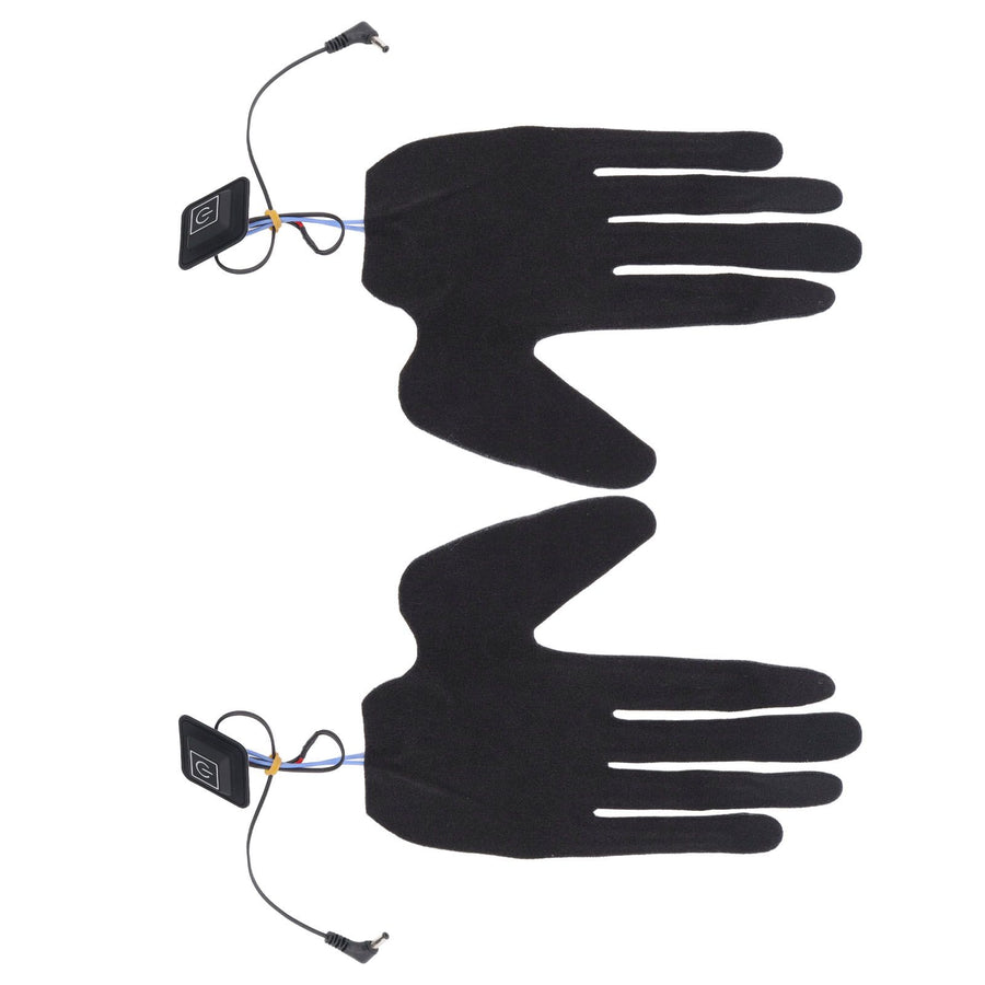 2Pcs Electric Heating Gloves Pads 5 Finger Glove Heating Sheet with 3 Adjuatable Gears for Skiing Cycling