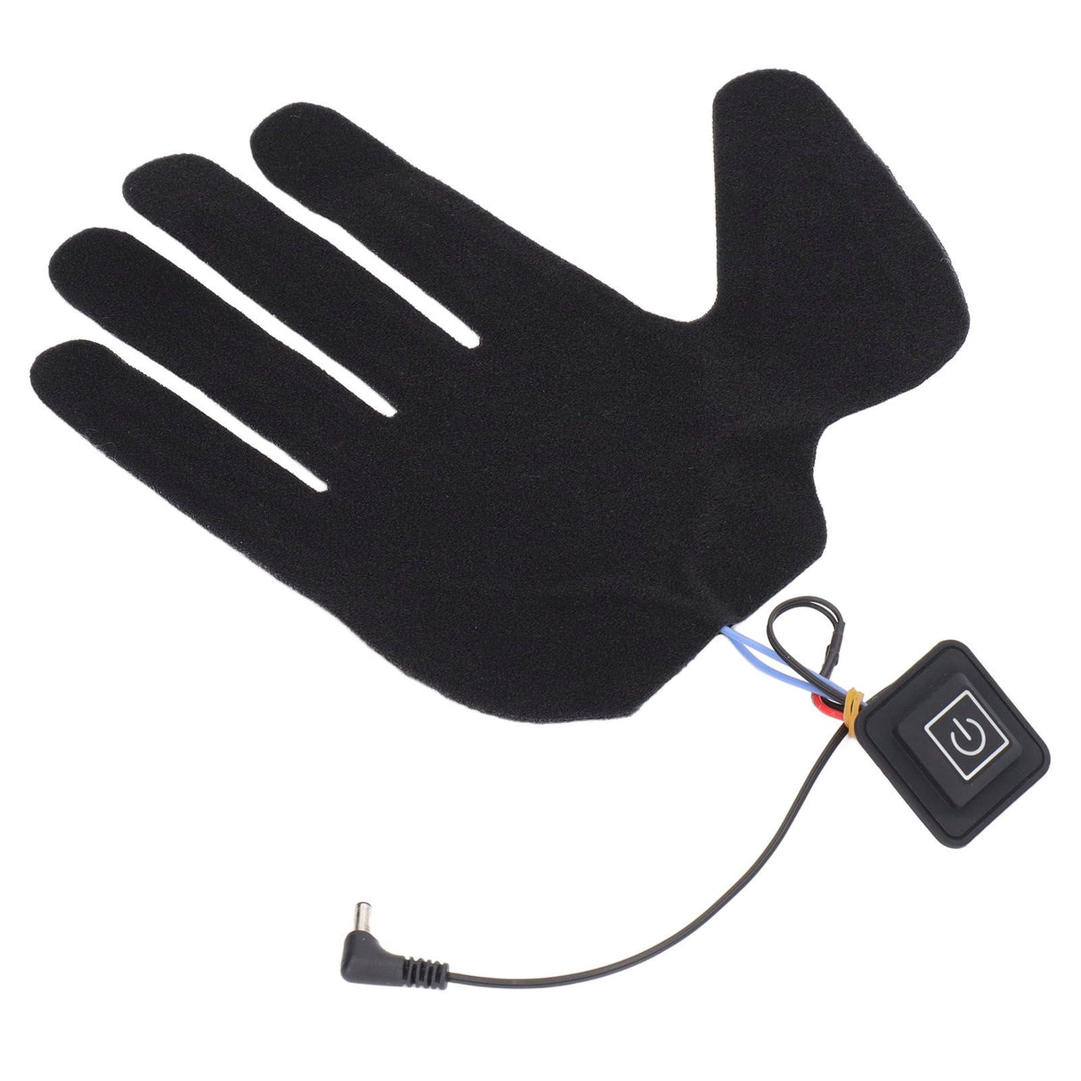 2Pcs Electric Heating Gloves Pads 5 Finger Glove Heating Sheet with 3 Adjuatable Gears for Skiing Cycling