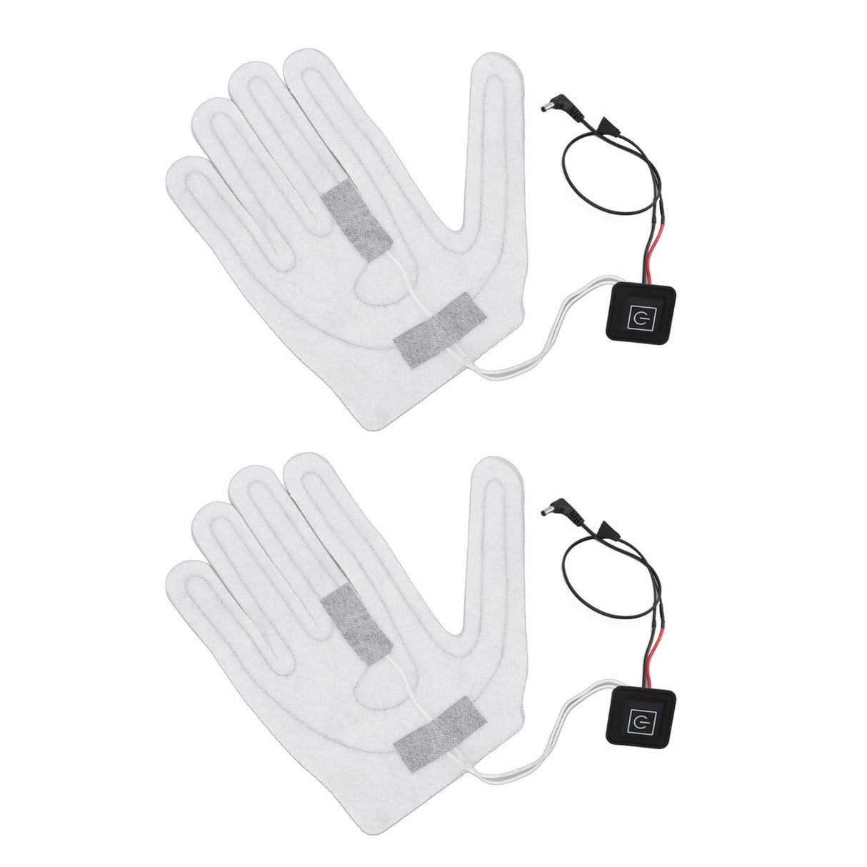 2 PCS Electric Heating Sheet 3 Gears Adjustable Heating Film Replacement DC Electric Heater Pads for Heating Gloves