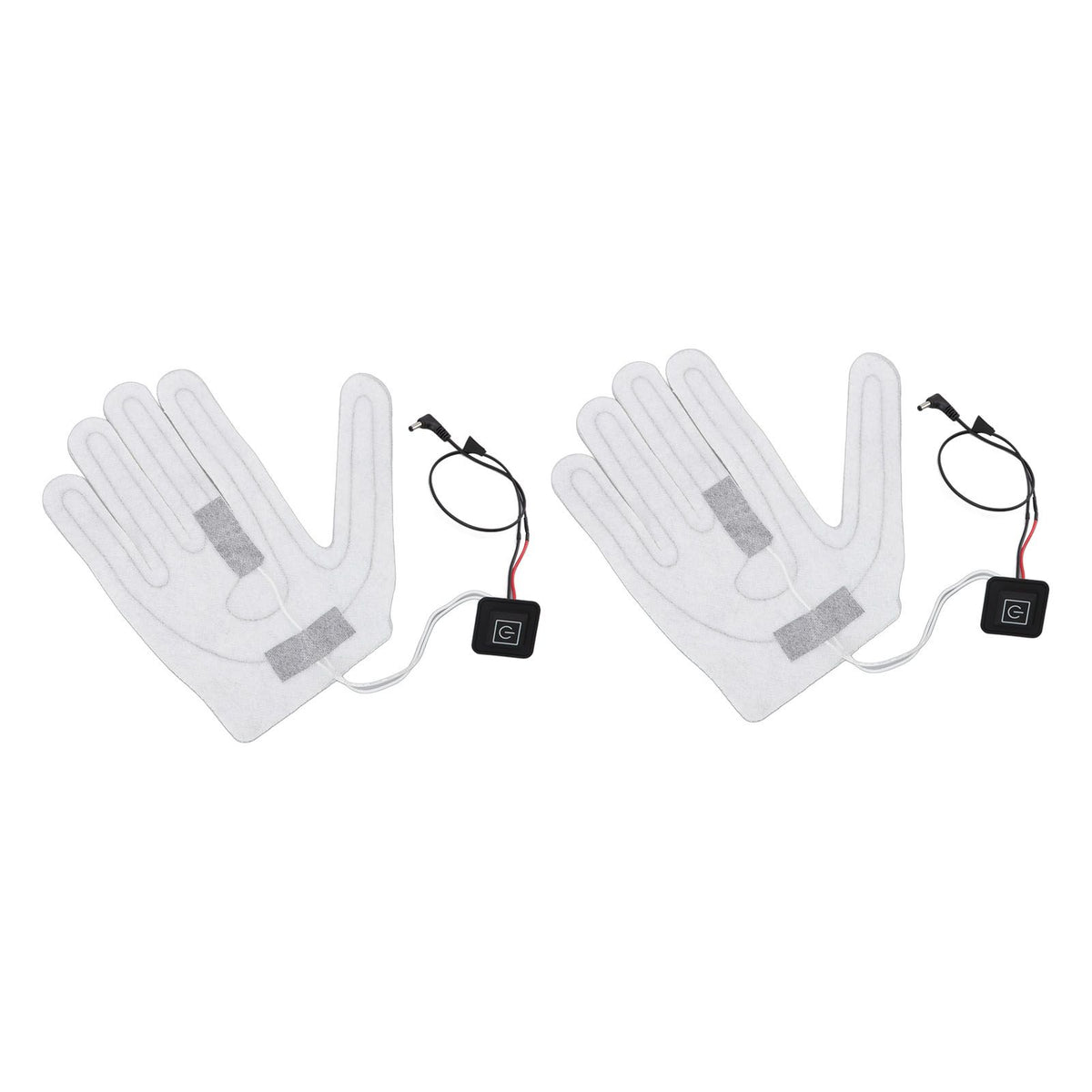 2 PCS Electric Heating Sheet 3 Gears Adjustable Heating Film Replacement DC Electric Heater Pads for Heating Gloves