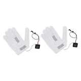 2 PCS Electric Heating Sheet 3 Gears Adjustable Heating Film Replacement DC Electric Heater Pads for Heating Gloves