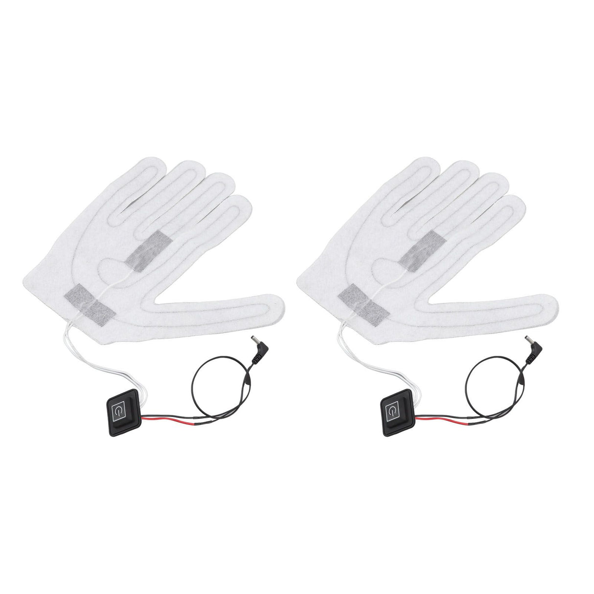 2 PCS Electric Heating Sheet 3 Gears Adjustable Heating Film Replacement DC Electric Heater Pads for Heating Gloves