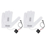 2 PCS Electric Heating Sheet 3 Gears Adjustable Heating Film Replacement DC Electric Heater Pads for Heating Gloves