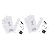 2 PCS Electric Heating Sheet 3 Gears Adjustable Heating Film Replacement DC Electric Heater Pads for Heating Gloves
