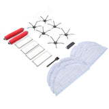 Sweeper Replacement Parts ABS High Efficiency Dust Bag Main Side Brush Filter Ragset for Roborock