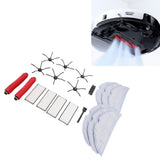 Sweeper Replacement Parts ABS High Efficiency Dust Bag Main Side Brush Filter Ragset for Roborock - Extra Image
