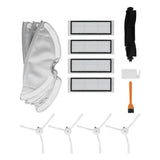 Sweeping Robot Replacement Kit for 360 S7 S5 Sweeper Roll Brush Side Brush Filter Mop Kit