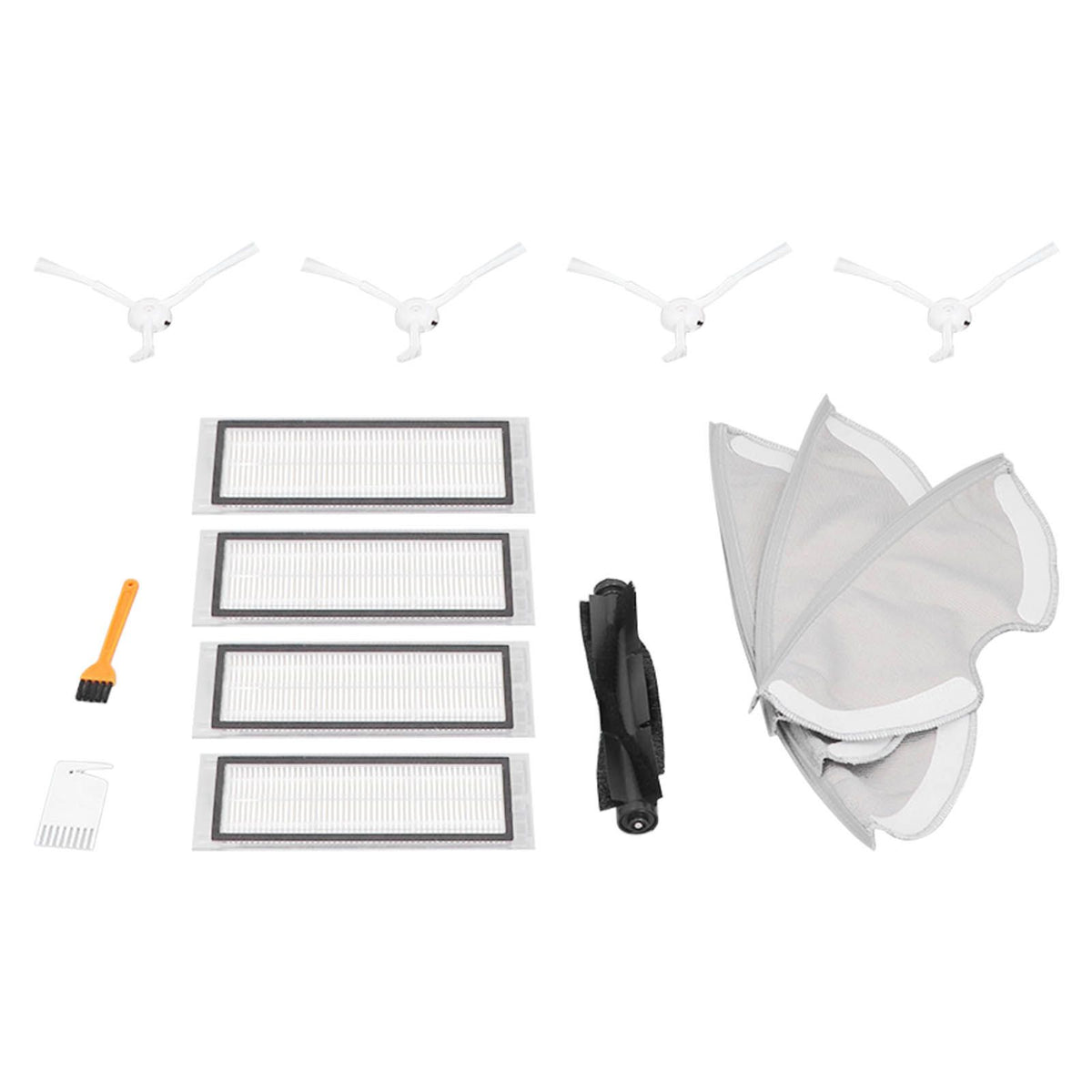 Sweeping Robot Replacement Kit for 360 S7 S5 Sweeper Roll Brush Side Brush Filter Mop Kit