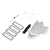 Sweeping Robot Replacement Kit for 360 S7 S5 Sweeper Roll Brush Side Brush Filter Mop Kit - Top-Down View