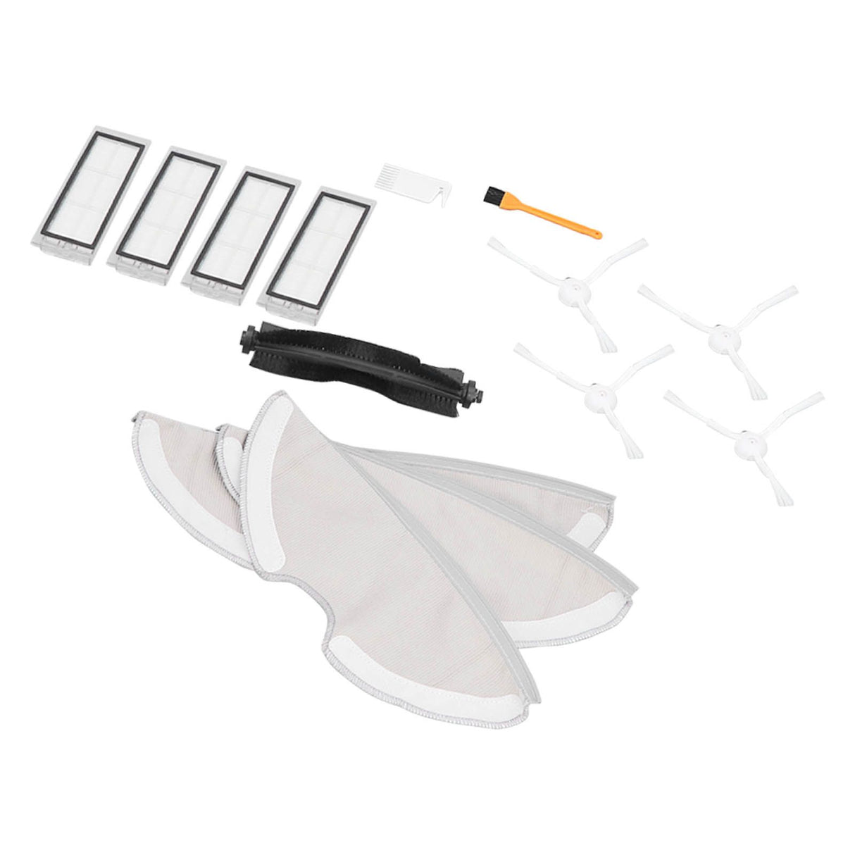 Sweeping Robot Replacement Kit for 360 S7 S5 Sweeper Roll Brush Side Brush Filter Mop Kit