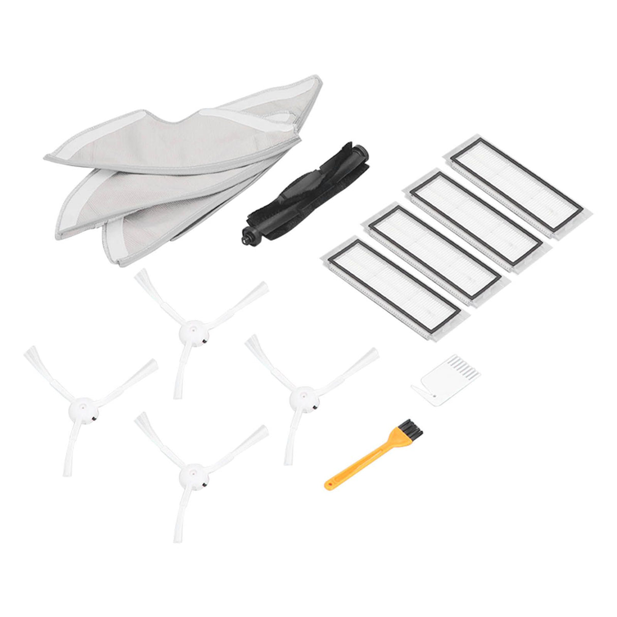 Sweeping Robot Replacement Kit for 360 S7 S5 Sweeper Roll Brush Side Brush Filter Mop Kit