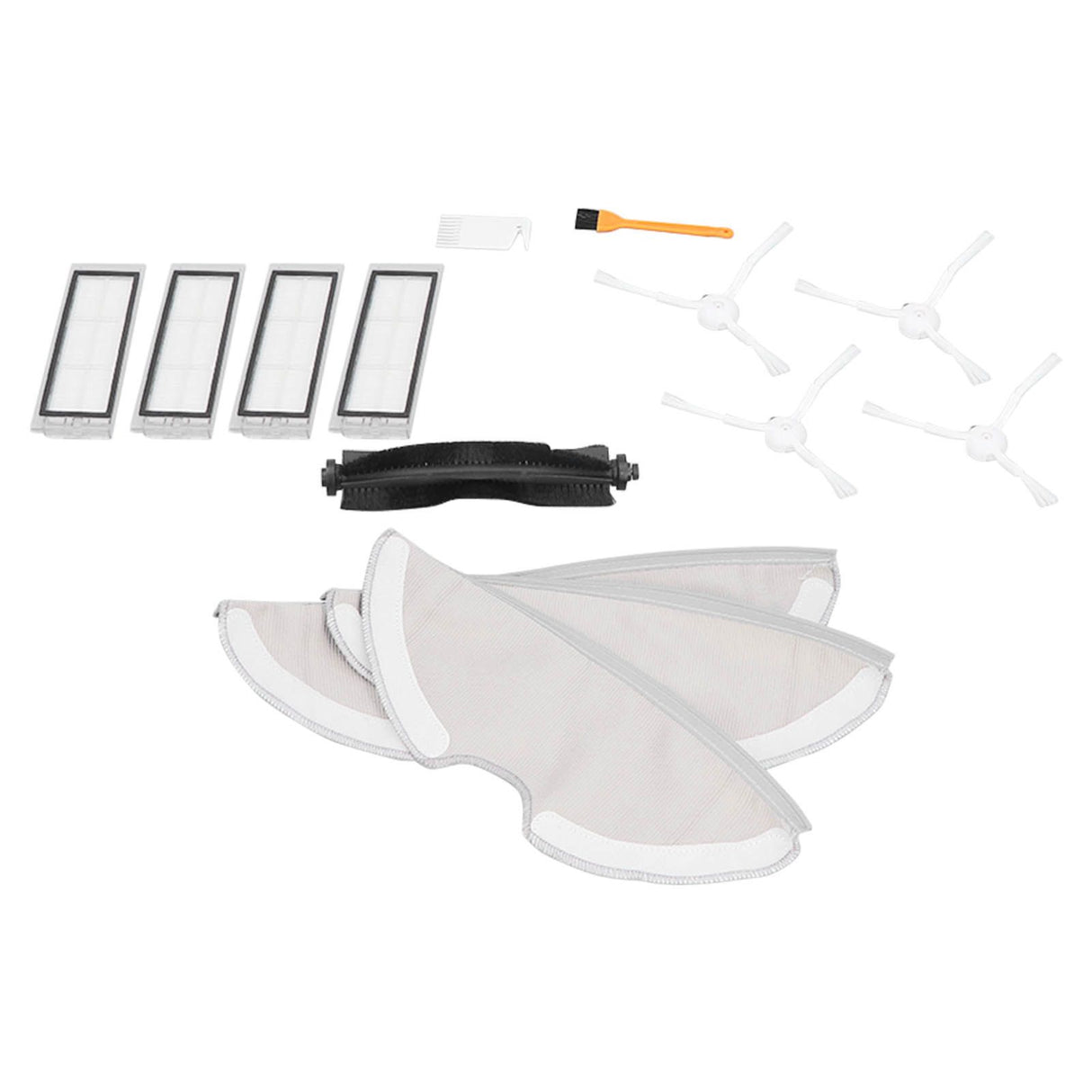 Sweeping Robot Replacement Kit for 360 S7 S5 Sweeper Roll Brush Side Brush Filter Mop Kit