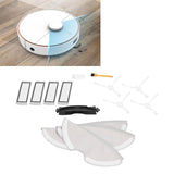 Sweeping Robot Replacement Kit for 360 S7 S5 Sweeper Roll Brush Side Brush Filter Mop Kit