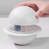 Moon Lamp Humidifier USB Charging Mist Humidifier with LED Night Light for Bedroom Regular Type - Side View