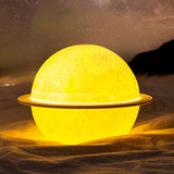 Moon Lamp Humidifier USB Charging Mist Humidifier with LED Night Light for Bedroom Regular Type