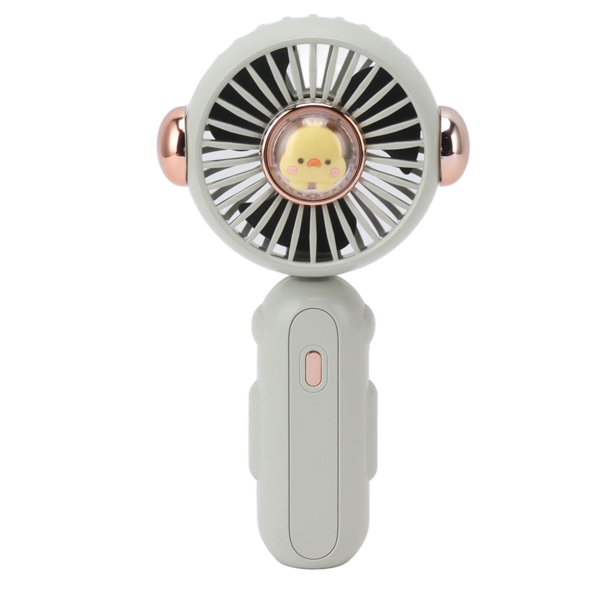 Foldable Mini Fan Cute Lightweight 900mAh Adjustable Low Noise Handheld Fan for Summer Green