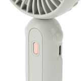 Foldable Mini Fan Cute Lightweight 900mAh Adjustable Low Noise Handheld Fan for Summer Green