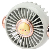 Foldable Mini Fan Cute Lightweight 900mAh Adjustable Low Noise Handheld Fan for Summer Green