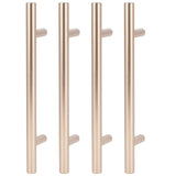4Set Door Handle Aluminum Alloy Gold Drawer Pull Handles Cabinet Wardrobe Closet HardwareHole Distance 96