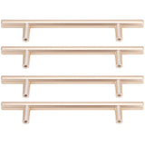 4Set Door Handle Aluminum Alloy Gold Drawer Pull Handles Cabinet Wardrobe Closet HardwareHole Distance 96