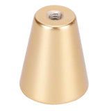 6 Sets Gold Drawer Handle Space Aluminum European Style Handle Furniture Replacement PartsRound Single Hole