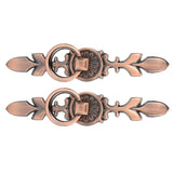 2 Sets Ring Pull Round Single Hole Handles Knob for Kitchen Cabinet Cupboard Door Drawer231 Large Antique Copper