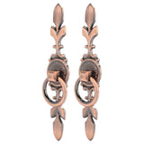 2 Sets Ring Pull Round Single Hole Handles Knob for Kitchen Cabinet Cupboard Door Drawer231 Large Antique Copper