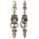 2 Sets Ring Pull Round Single Hole Handles Knob for Kitchen Cabinet Cupboard Door Drawer231 Large Antique Bronze
