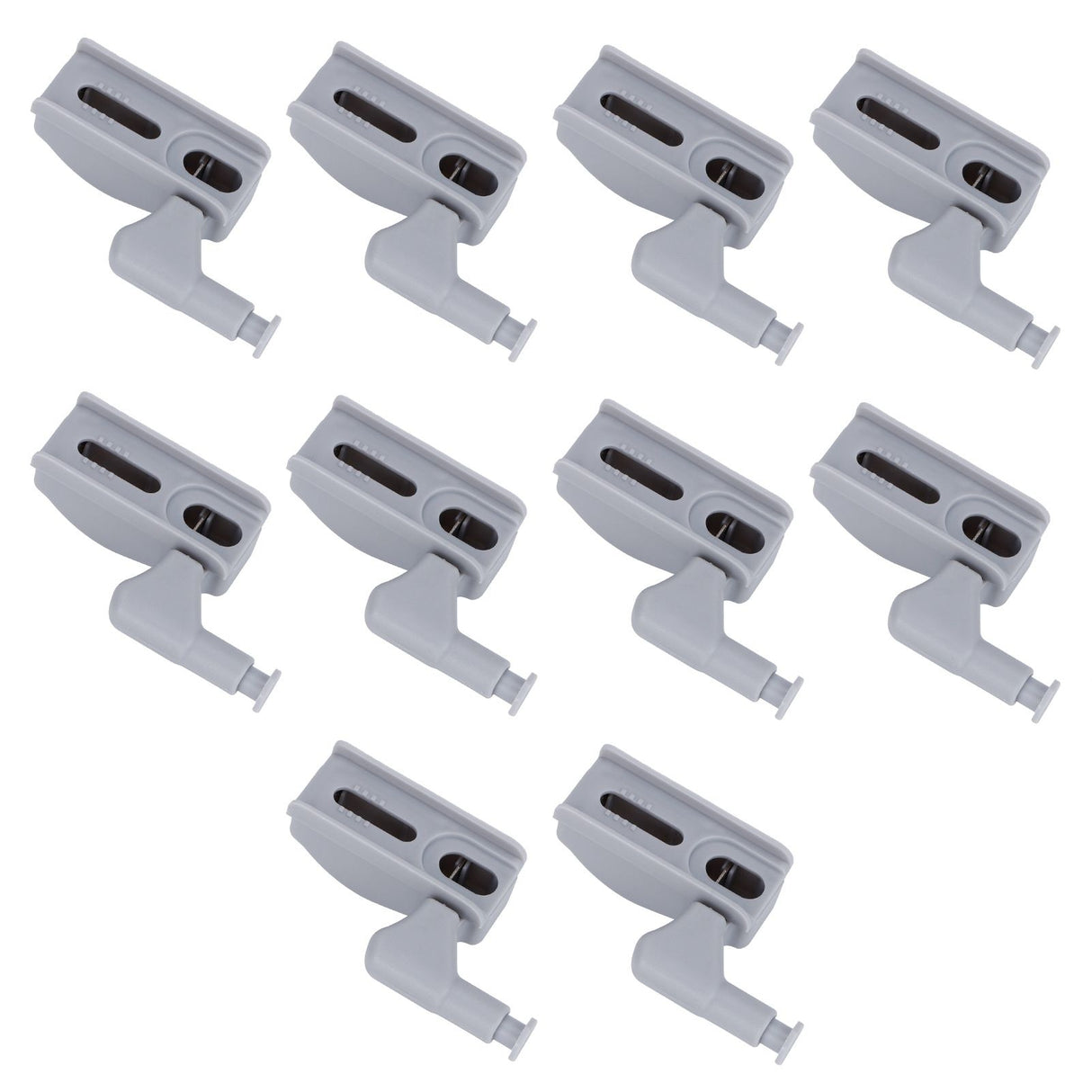 10Set Hinge LED Sensor Light Set Home Cabinet Cupboard Closet Drawer Induction LampWarm Light