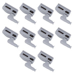 10Set Hinge LED Sensor Light Set Home Cabinet Cupboard Closet Drawer Induction LampWarm Light