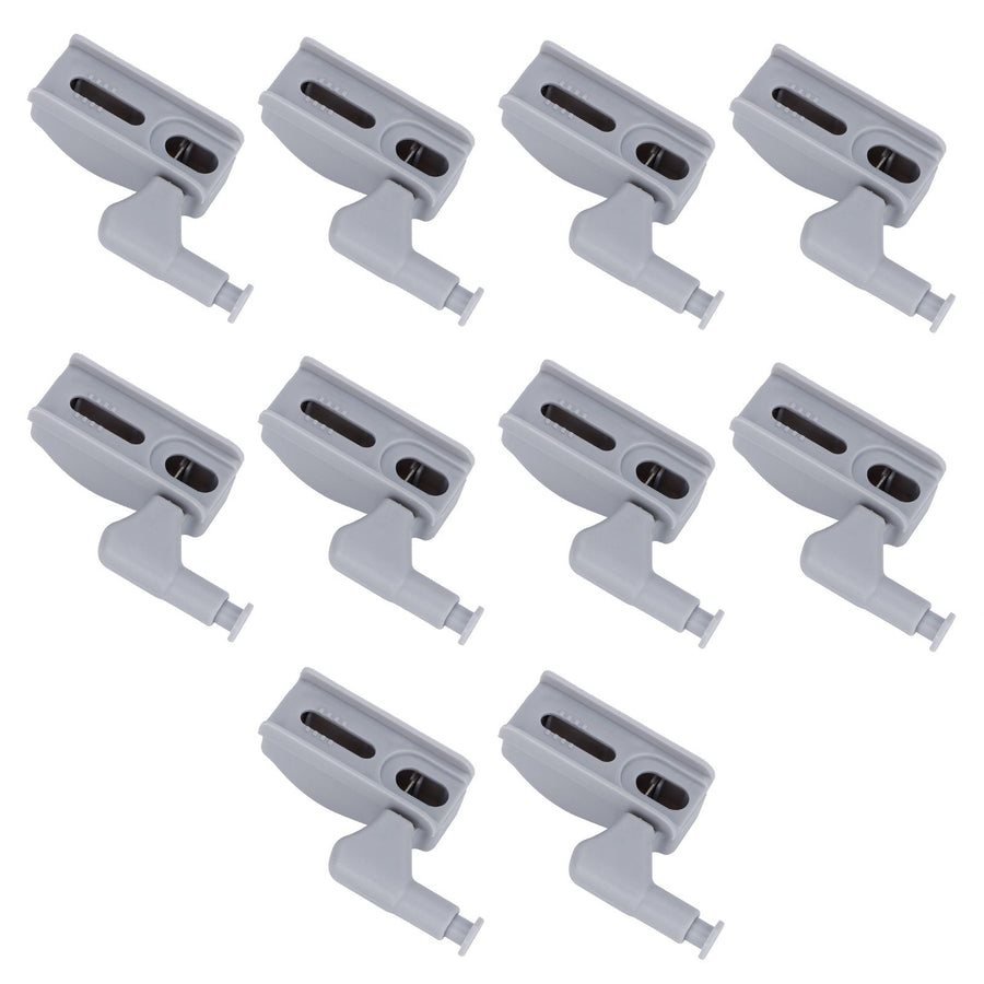10Set Hinge LED Sensor Light Set Home Cabinet Cupboard Closet Drawer Induction LampWarm Light