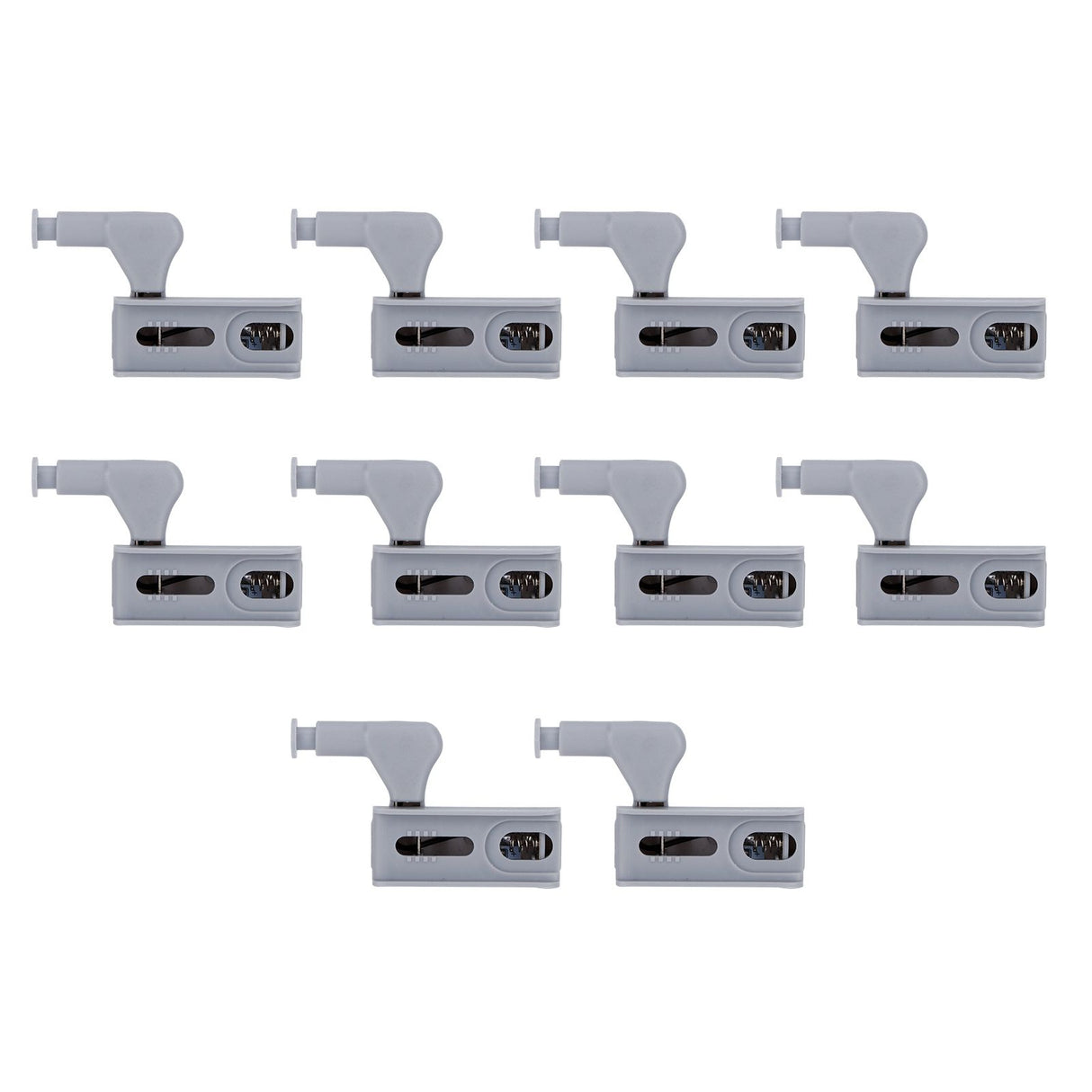 10Set Hinge LED Sensor Light Set Home Cabinet Cupboard Closet Drawer Induction LampWarm Light