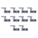 10Set Hinge LED Sensor Light Set Home Cabinet Cupboard Closet Drawer Induction LampWarm Light