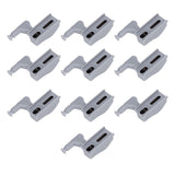 10Set Hinge LED Sensor Light Set Home Cabinet Cupboard Closet Drawer Induction LampWarm Light
