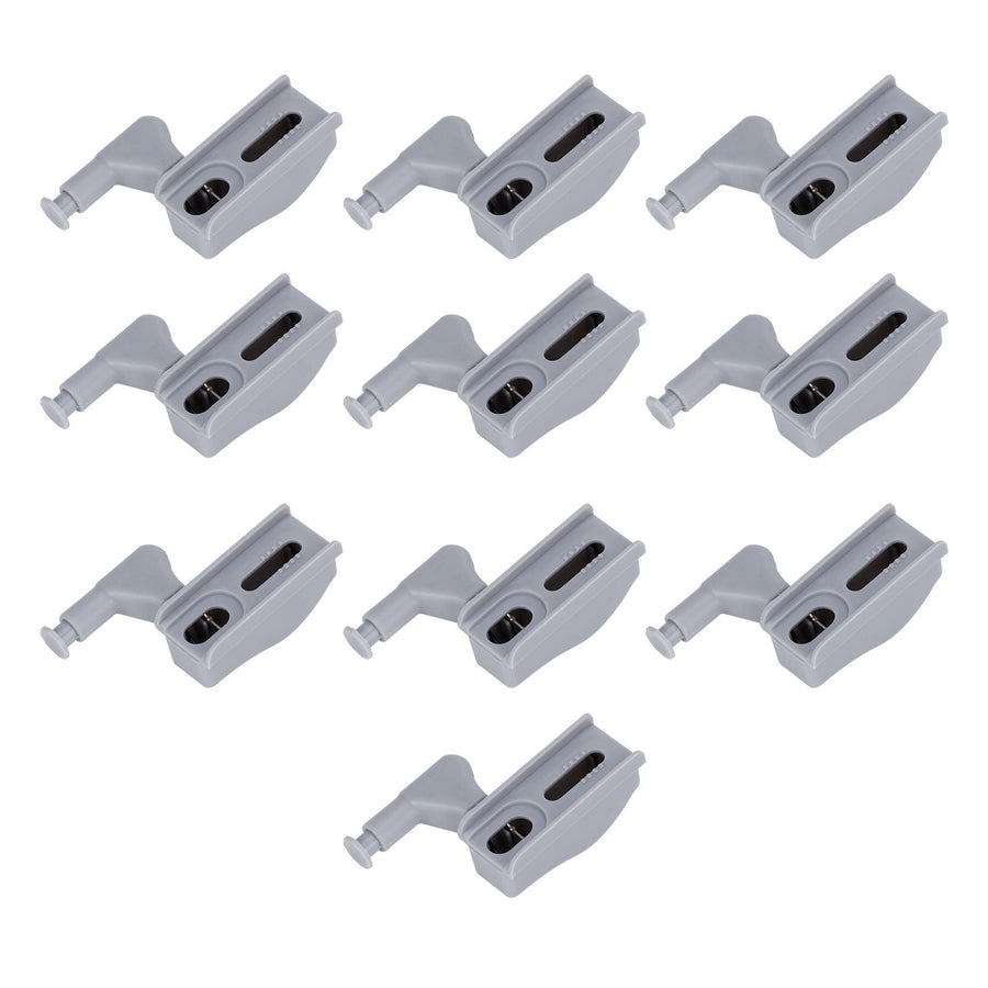 10Set Hinge LED Sensor Light Set Home Cabinet Cupboard Closet Drawer Induction LampWarm Light