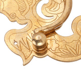 2 Sets Retro Style Handle Bat‑Shape Antique Furniture Hardware Handle for Wooden Cupboard Door