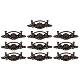 10 Sets Kitchen Drawer Cabinet Door Handle Furniture Knobs Hardware Cupboard Antique Pull Handles