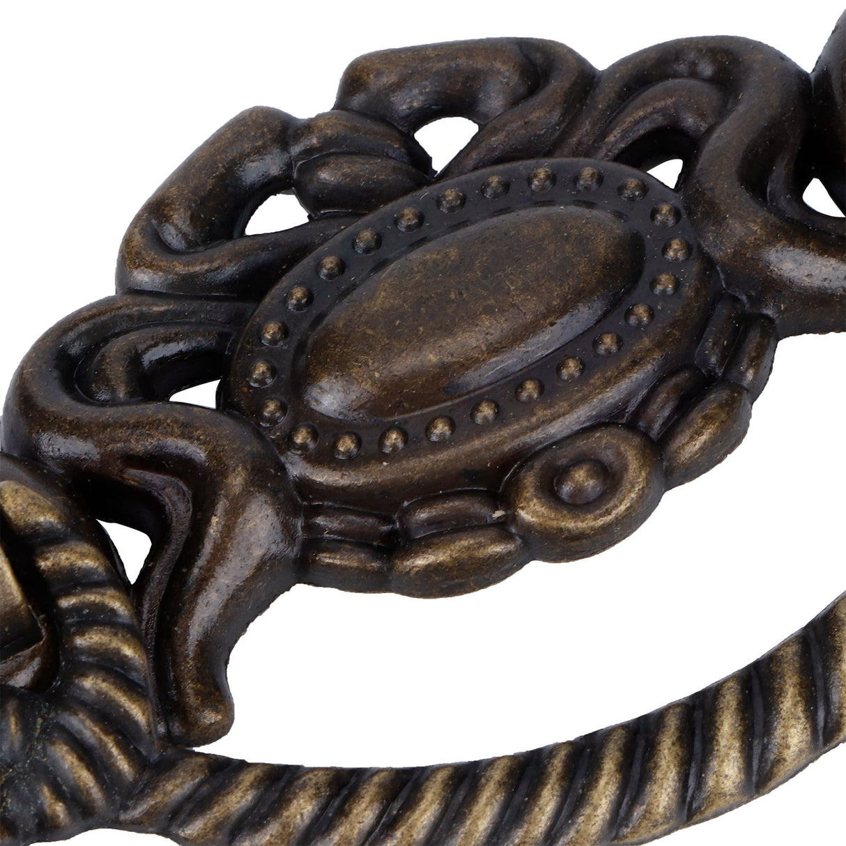 10 Sets Kitchen Drawer Cabinet Door Handle Furniture Knobs Hardware Cupboard Antique Pull Handles