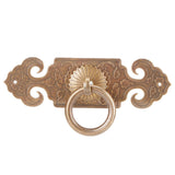 2 Sets Bat‑Shaped Handle Copper Antique Decorative Drawer Door Handle Knob for Shoe Cabinet - Extra Image