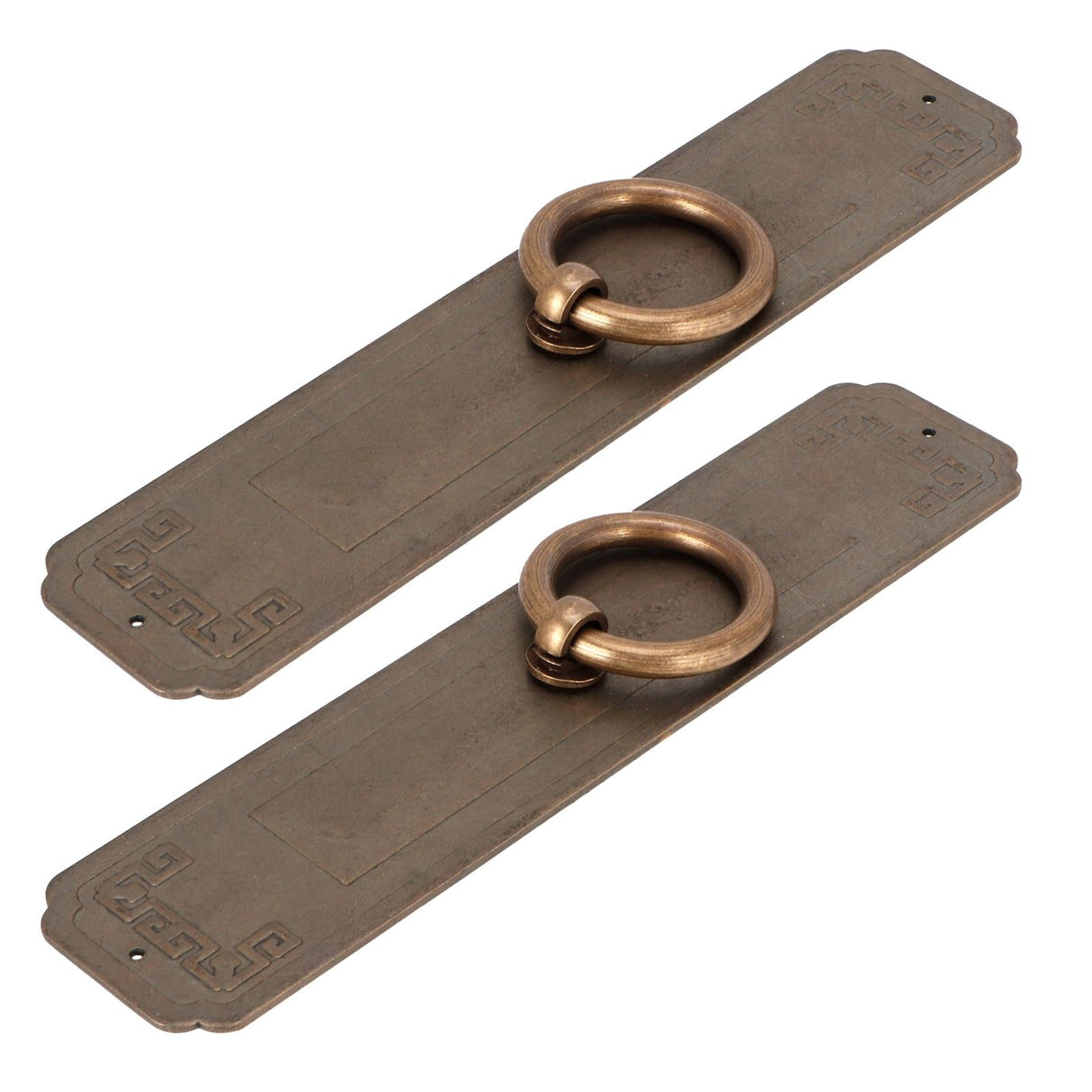 2 Sets Chinese Style Handle Single Hole Door Pull Knobs for Kitchen Cabinet Furniture Hardware16cm