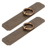 2 Sets Chinese Style Handle Single Hole Door Pull Knobs for Kitchen Cabinet Furniture Hardware16cm - Front View