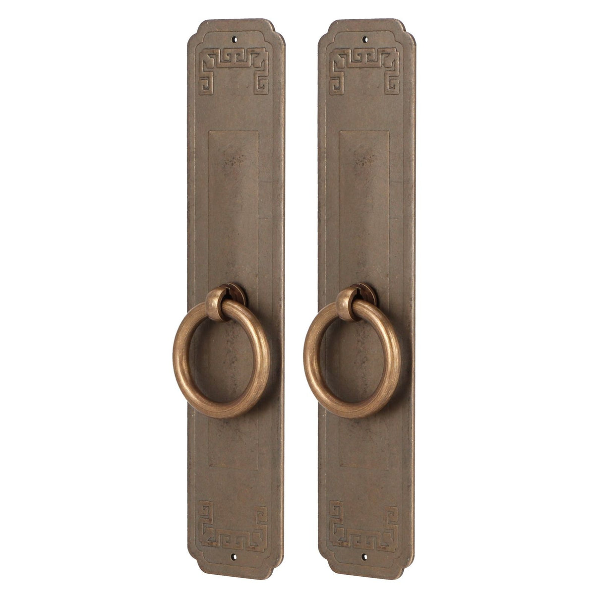2 Sets Chinese Style Handle Single Hole Door Pull Knobs for Kitchen Cabinet Furniture Hardware16cm