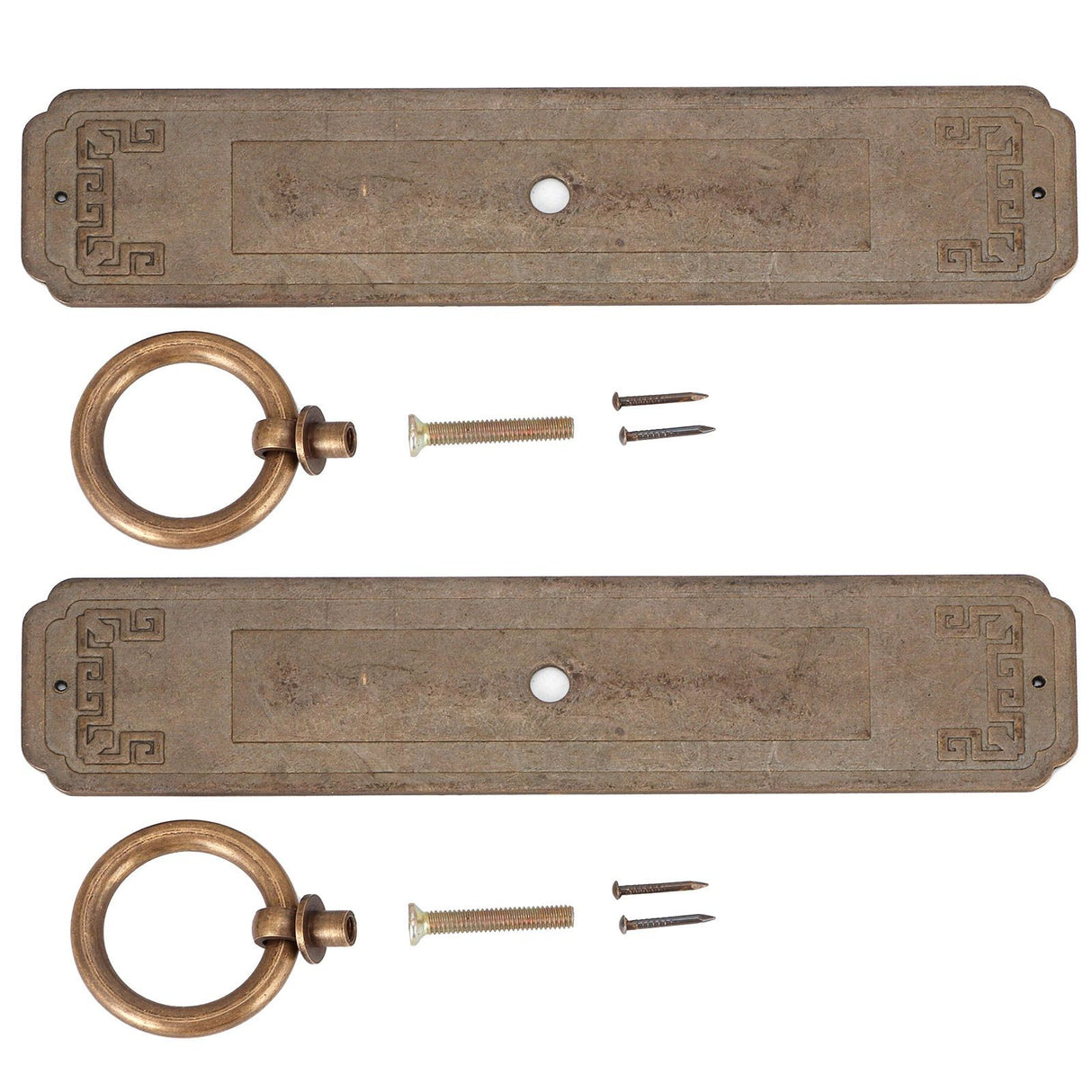 2 Sets Chinese Style Handle Single Hole Door Pull Knobs for Kitchen Cabinet Furniture Hardware16cm