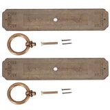 2 Sets Chinese Style Handle Single Hole Door Pull Knobs for Kitchen Cabinet Furniture Hardware16cm