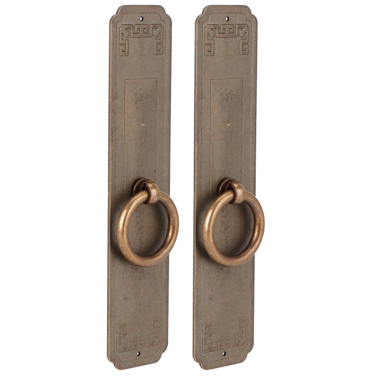 2 Sets Chinese Style Handle Single Hole Door Pull Knobs for Kitchen Cabinet Furniture Hardware16cm