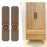2 Sets Chinese Style Handle Single Hole Door Pull Knobs for Kitchen Cabinet Furniture Hardware16cm