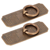 2 Sets Chinese Style Handle Single Hole Door Pull Knobs for Kitchen Cabinet Furniture Hardware10cm - Close-Up Angle