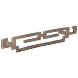 Shoe Cabinet Handle Antique Drawer Door Pull Knob Chinese Retro Style Furniture HardwareLarge Size Handle - Close-Up Angle